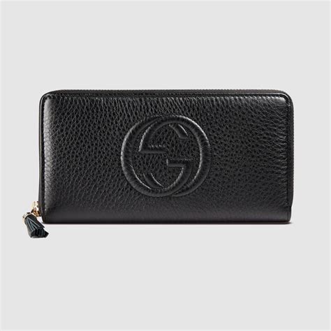 gucci womens long wallets|gucci wallet zipper.